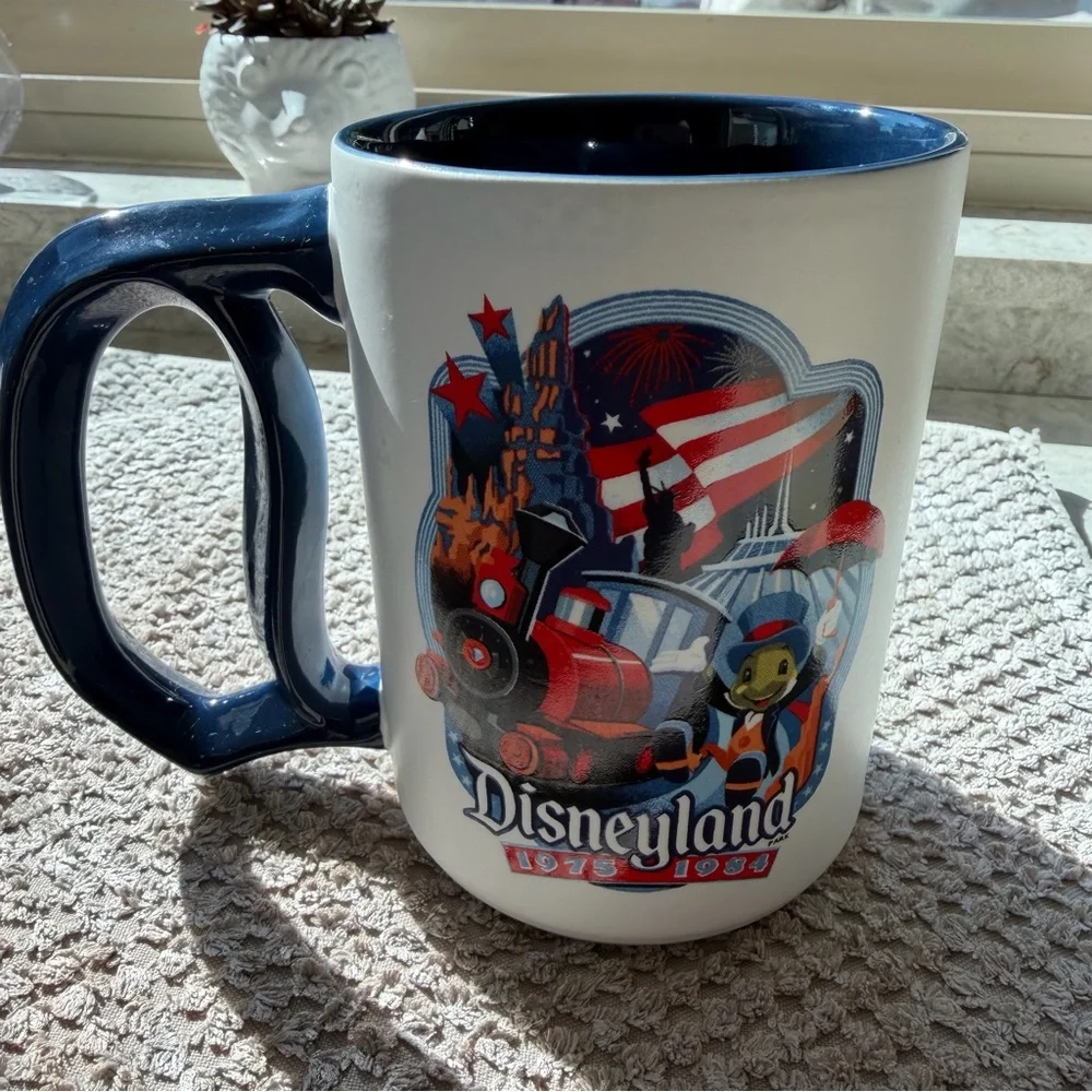 Disney Parks Disneyland Diamond 60th Anniversary 1975-1985 Decades Coffee Mug